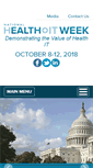 Mobile Screenshot of healthitweek.org